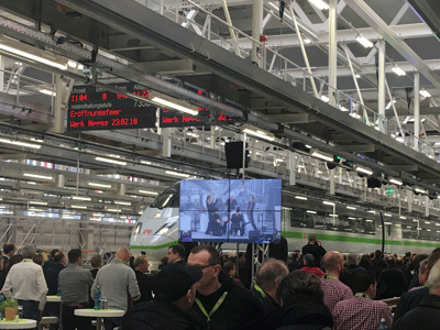 Eröffnung ICE-Werk Köln Nippes